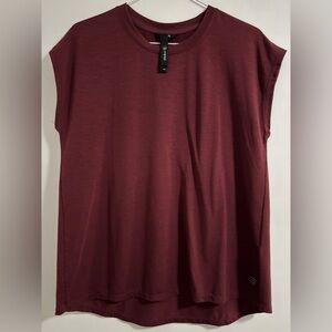 MPG Men's Burgundy Athletic Shirt Size Medium Workout Gym  SKU 13